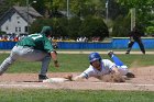 Baseball vs Babson  Wheaton College Baseball vs Babson during Semi final game of the NEWMAC Championship hosted by Wheaton. - (Photo by Keith Nordstrom) : Wheaton, baseball, NEWMAC